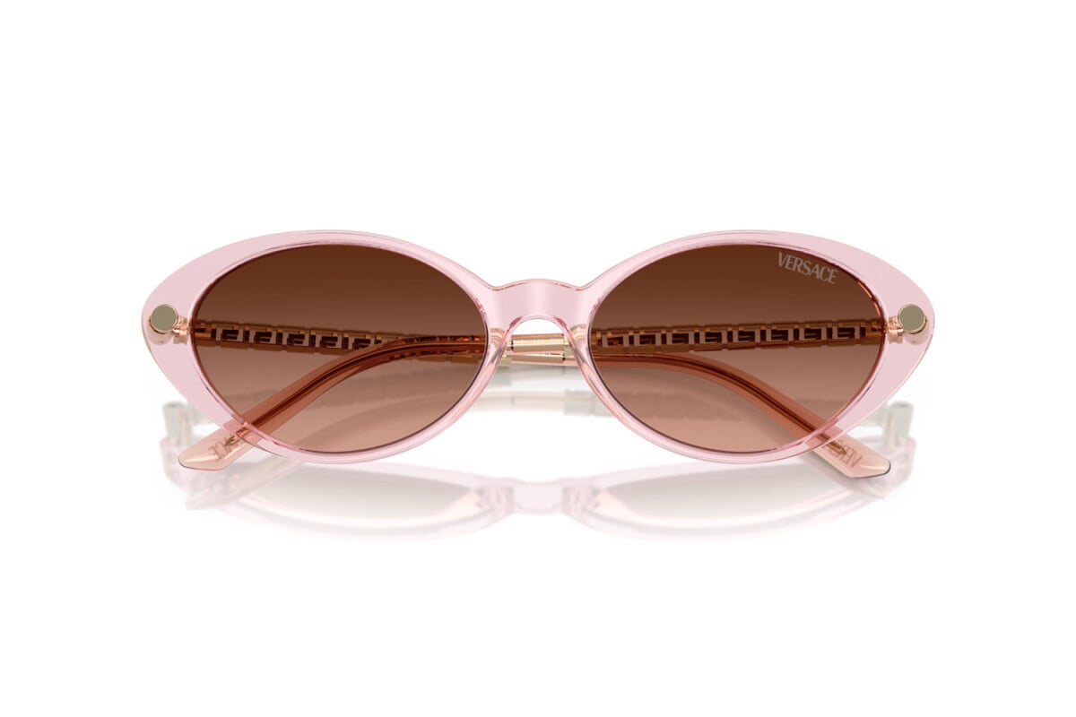 VERSACE - 54725M ROSA TRASPARENTE | OCCHIALE DA SOLE DONNA - VE 4469 CALIBRO 54