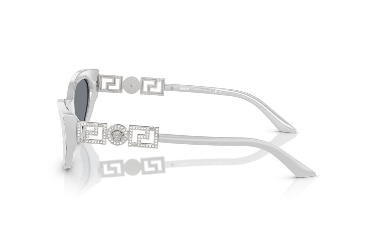 VERSACE - 54741U GRIGIO PERLA | OCCHIALE DA SOLE DONNA - VE 4470B CALIBRO 56
