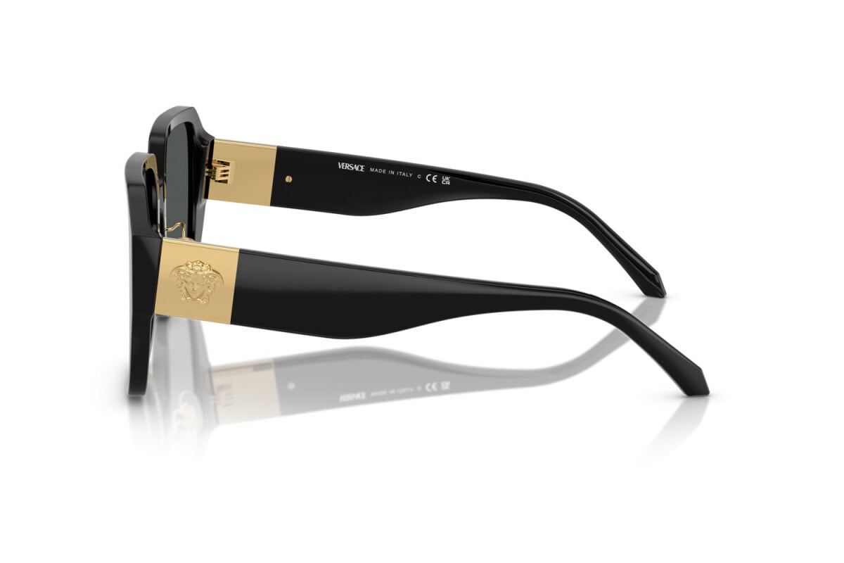 VERSACE - GB1/87 NERO | OCCHIALE DA SOLE DONNA - VE 4472D CALIBRO 56