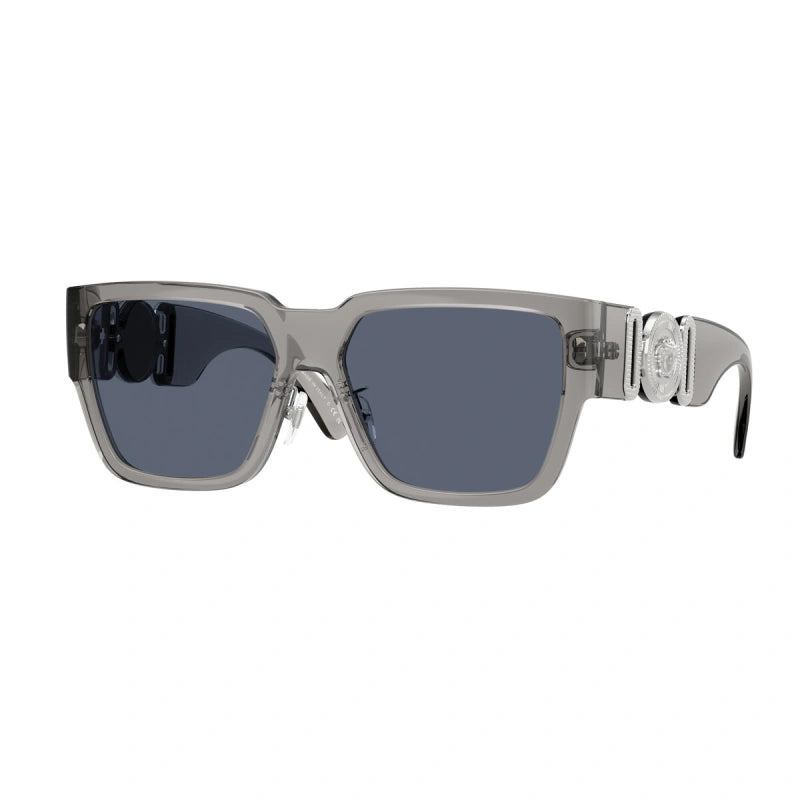 VERSACE - 593/87 GRIGIO TRASPARENTE | OCCHIALE DA SOLE UOMO - VE 4483D CALIBRO 57