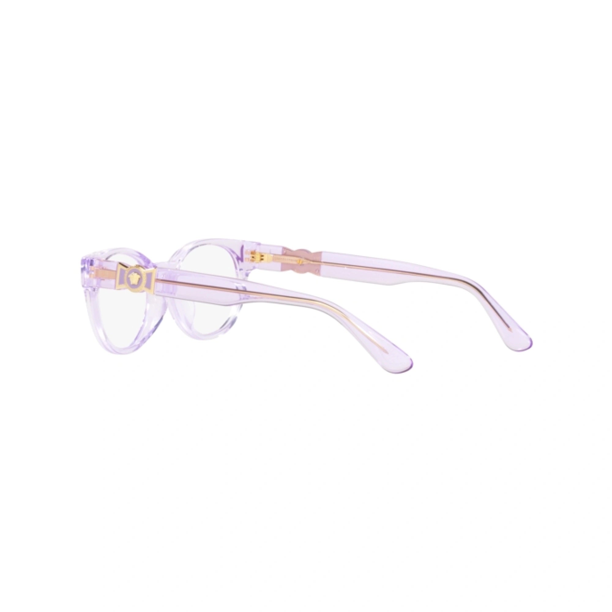 VERSACE VK 3323U - 5372 ROSA TRASPARENTE | OCCHIALE DA VISTA BAMBINA | CALIBRO 45