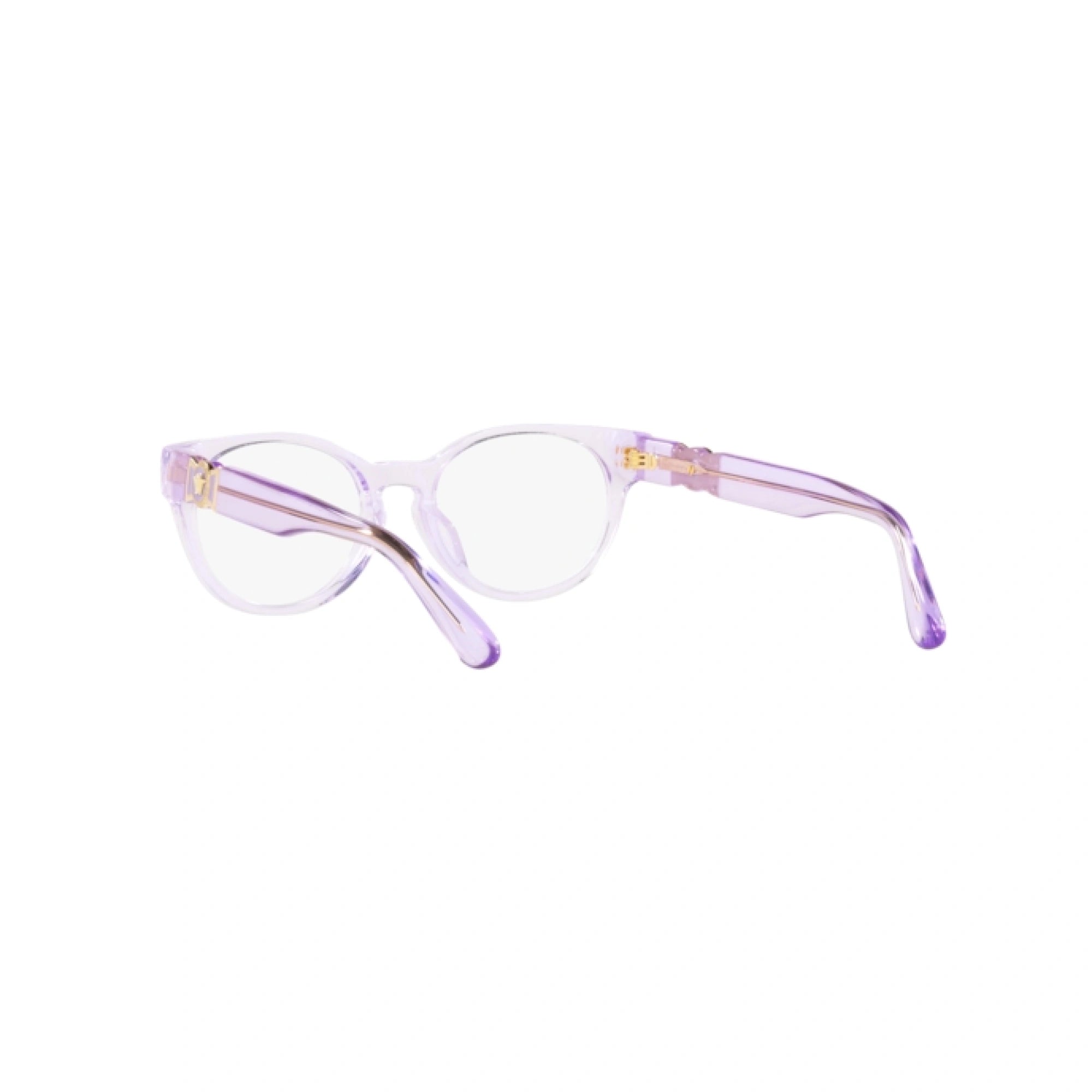 VERSACE VK 3323U - 5372 ROSA TRASPARENTE | OCCHIALE DA VISTA BAMBINA | CALIBRO 45