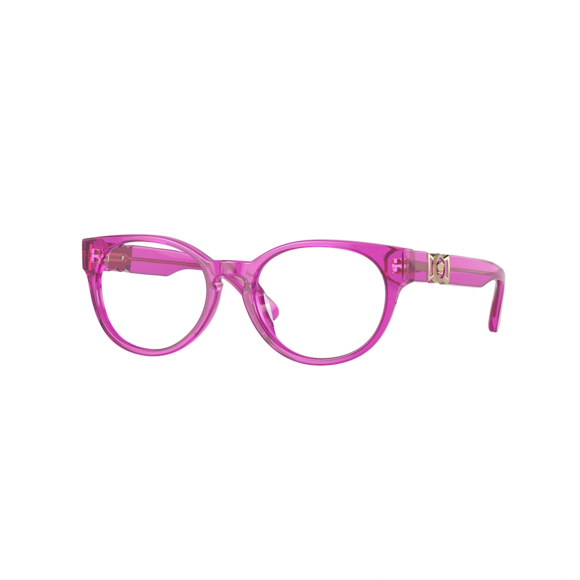 VERSACE VK 3323U - 5375 GLITTER FUCSIA | OCCHIALE DA VISTA BAMBINA | CALIBRO 45