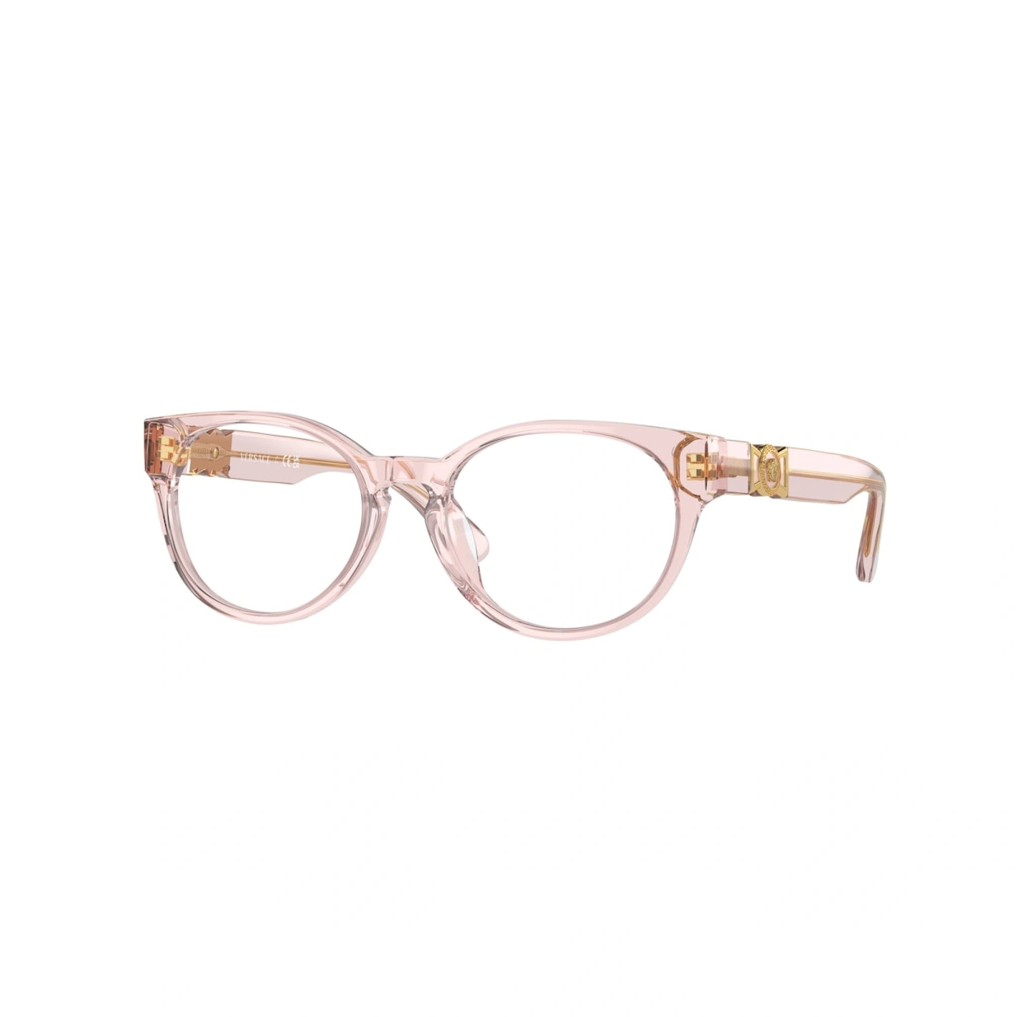 VERSACE VK 3323U - 5441 ROSA TRASPARENTE | OCCHIALE DA VISTA BAMBINA | CALIBRO 45