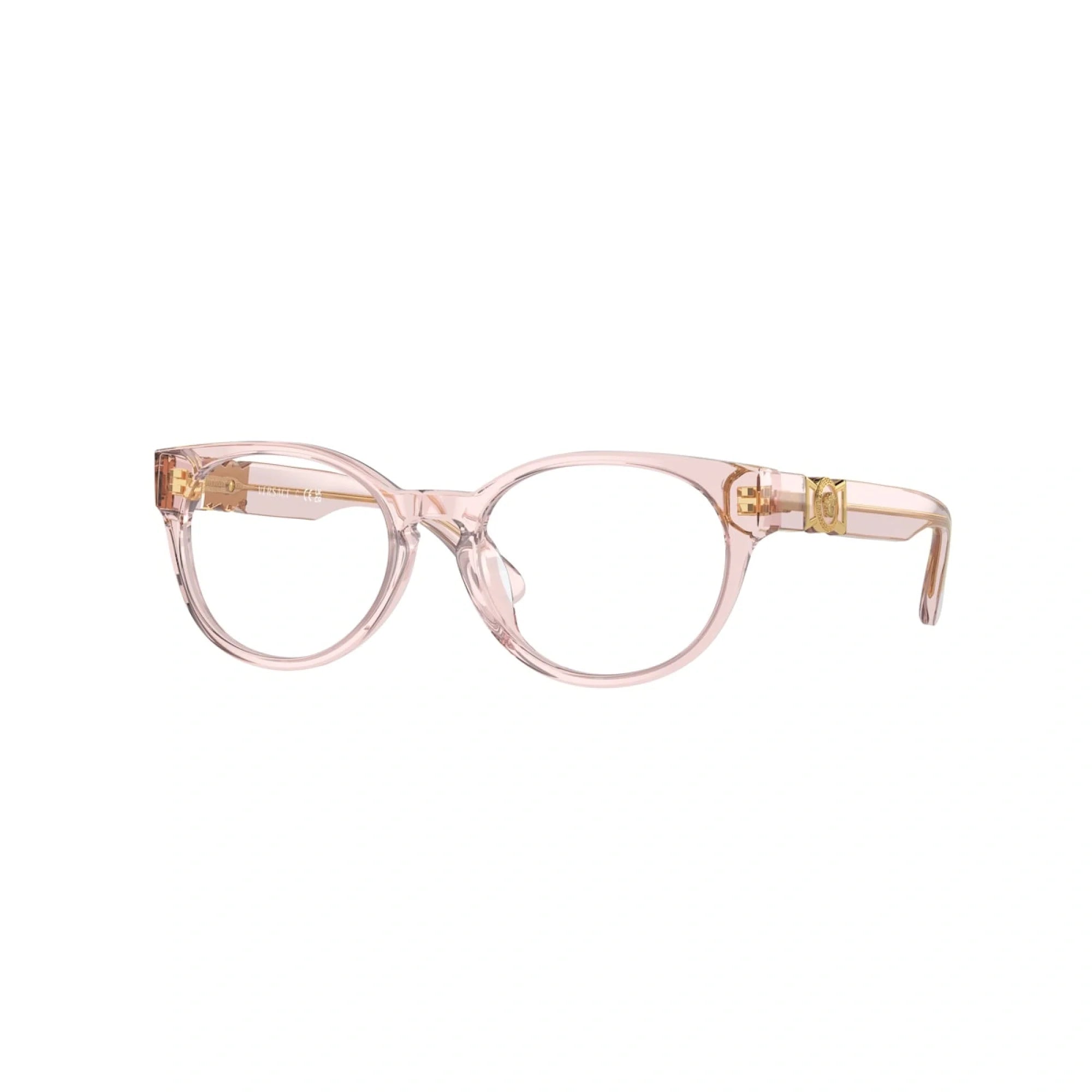 VERSACE VK 3323U - 5441 ROSA TRASPARENTE | OCCHIALE DA VISTA BAMBINA | CALIBRO 47