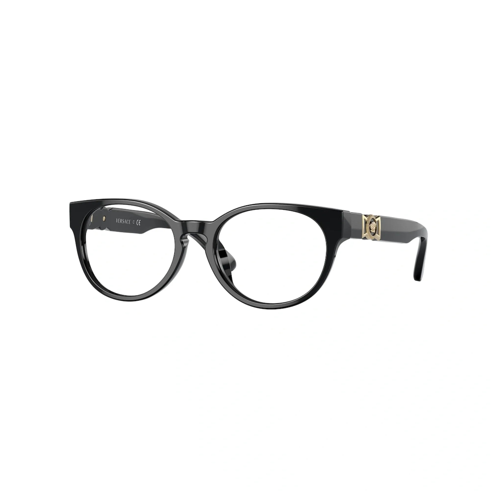 VERSACE VK 3323U - GB1 NERO | OCCHIALE DA VISTA BAMBINA | CALIBRO 47