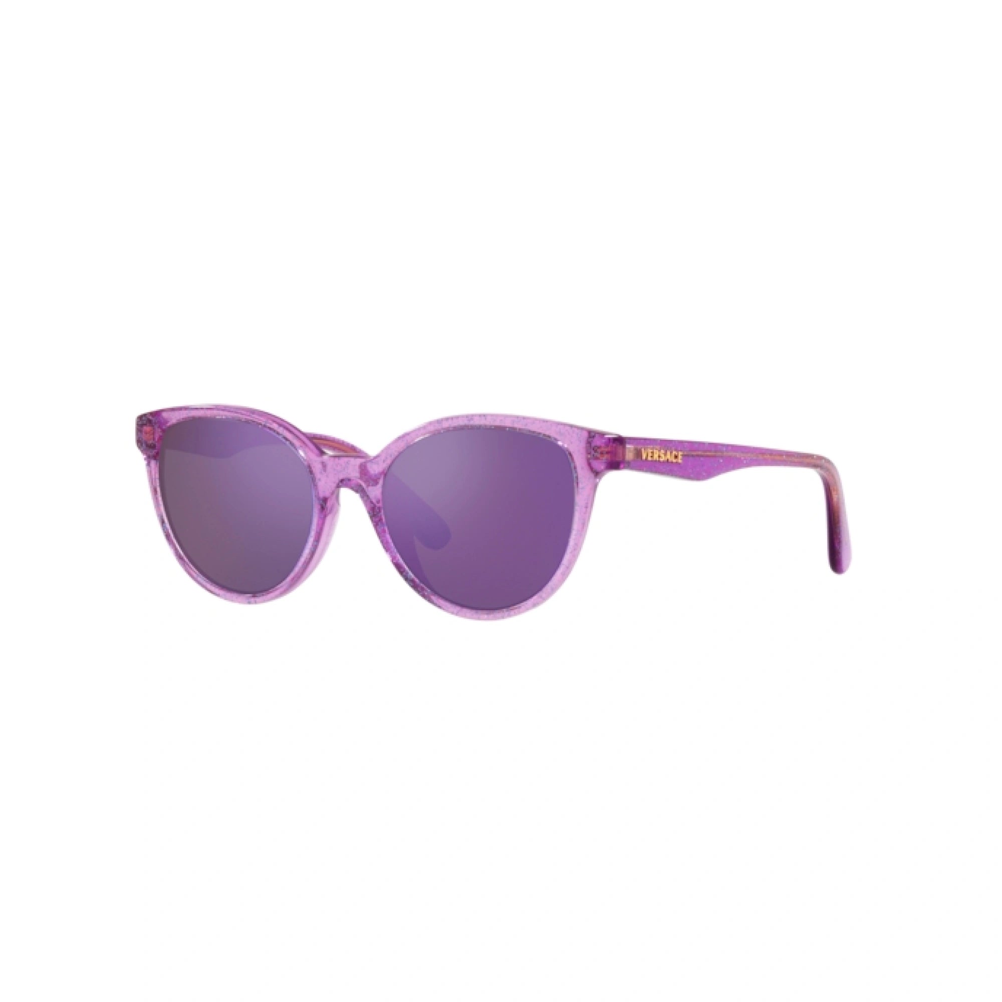 VERSACE VK 4427U - 53734V GLITTER LILLA | OCCHIALE DA SOLE BAMBINA | CALIBRO 46