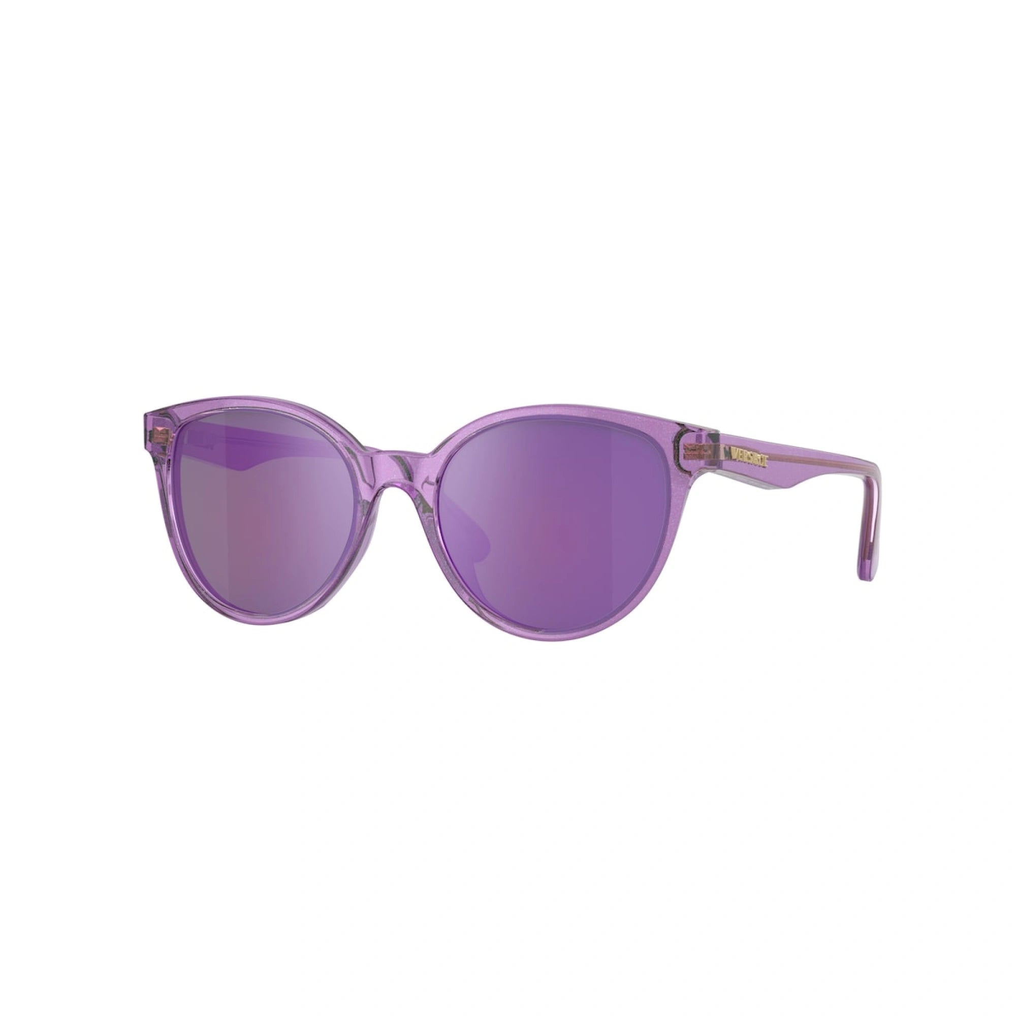 VERSACE VK 4427U - 53734V GLITTER LILLA | OCCHIALE DA SOLE BAMBINA | CALIBRO 46