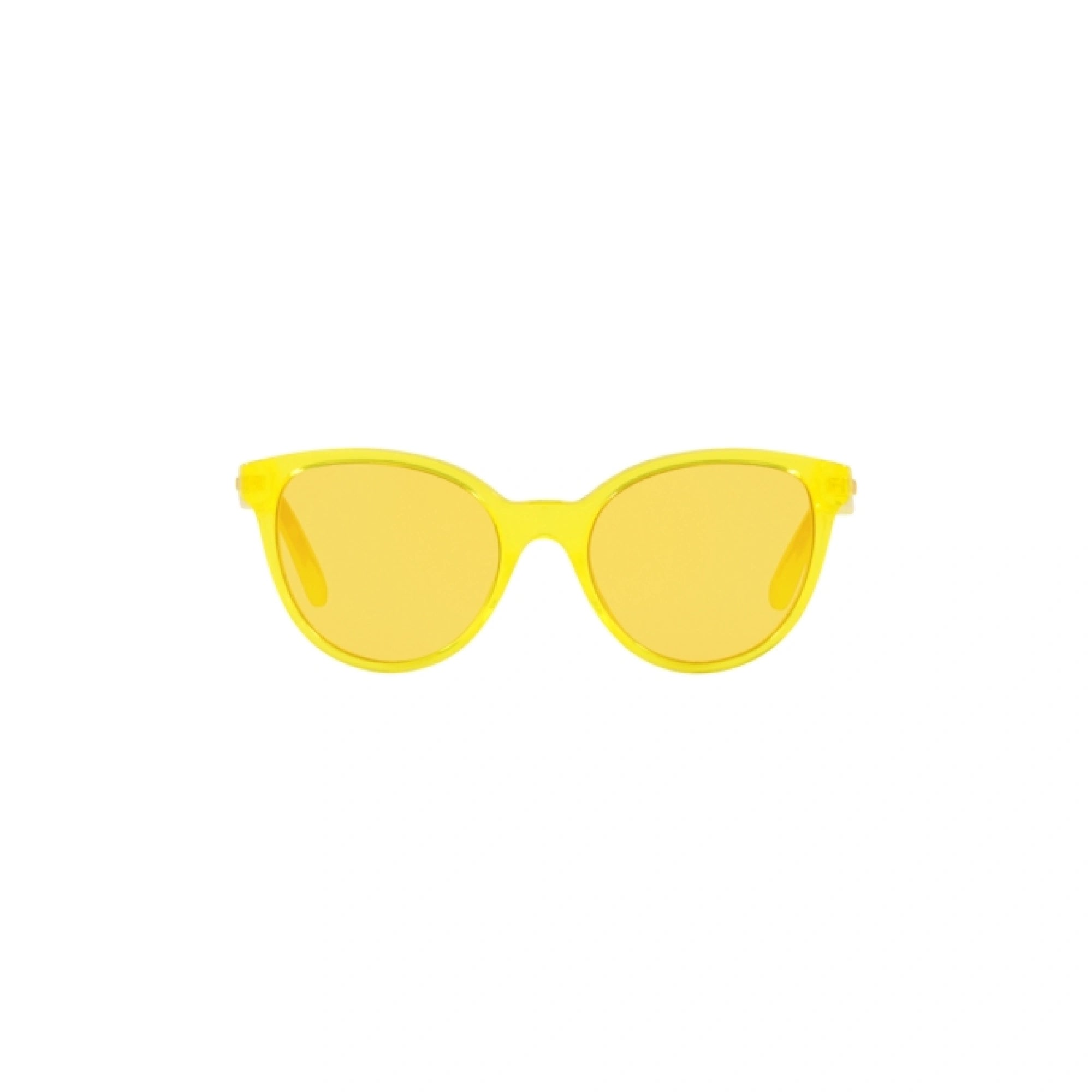 VERSACE VK 4427U - 5374C9 GIALLO FLUO TRASPARENTE | OCCHIALE DA SOLE BAMBINA | CALIBRO 46