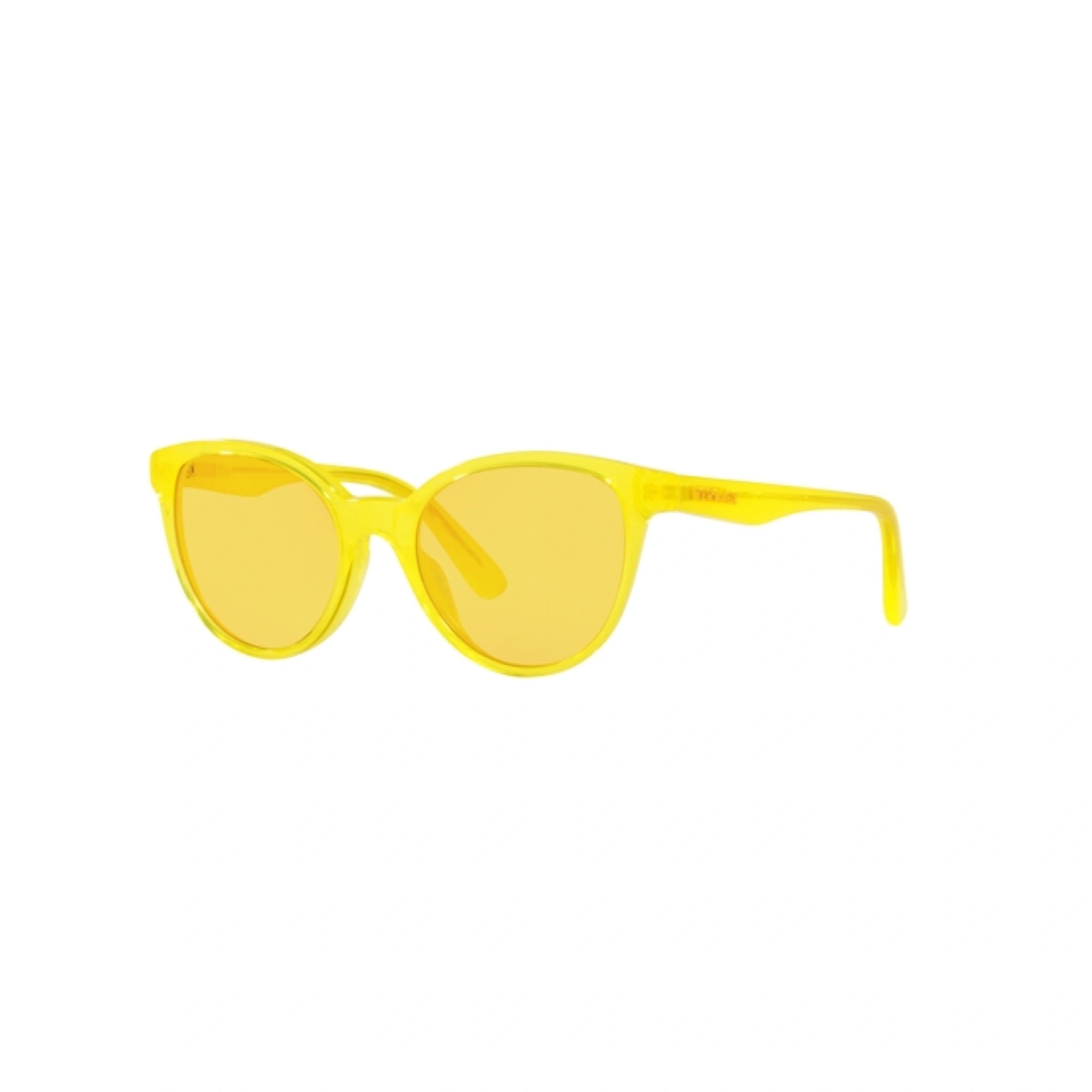 VERSACE VK 4427U - 5374C9 GIALLO FLUO TRASPARENTE | OCCHIALE DA SOLE BAMBINA | CALIBRO 46