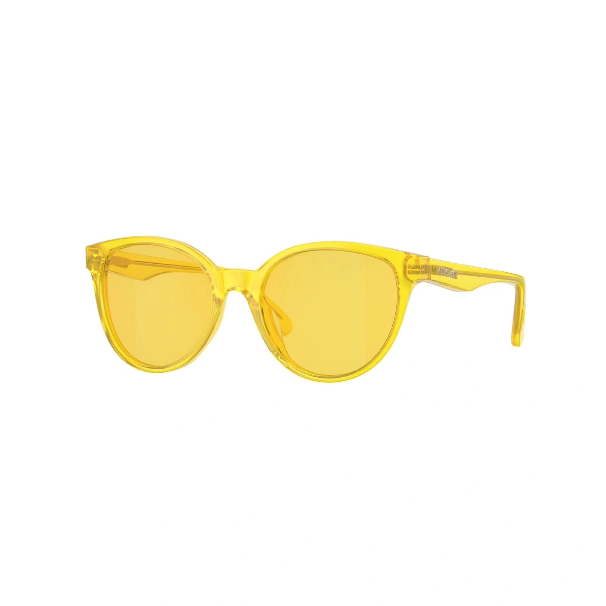 VERSACE VK 4427U - 5374C9 GIALLO FLUO TRASPARENTE | OCCHIALE DA SOLE BAMBINA | CALIBRO 46