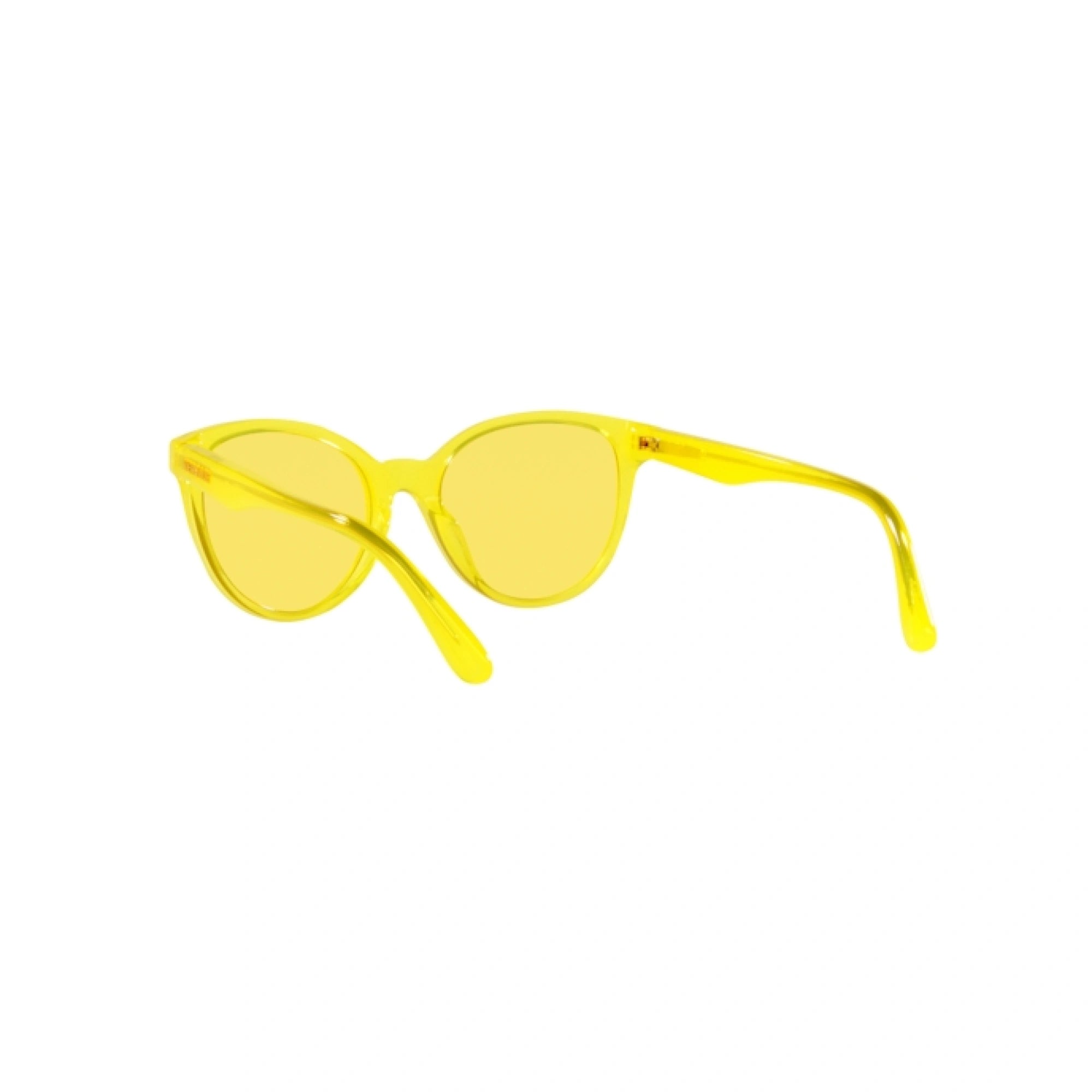 VERSACE VK 4427U - 5374C9 GIALLO FLUO TRASPARENTE | OCCHIALE DA SOLE BAMBINA | CALIBRO 46