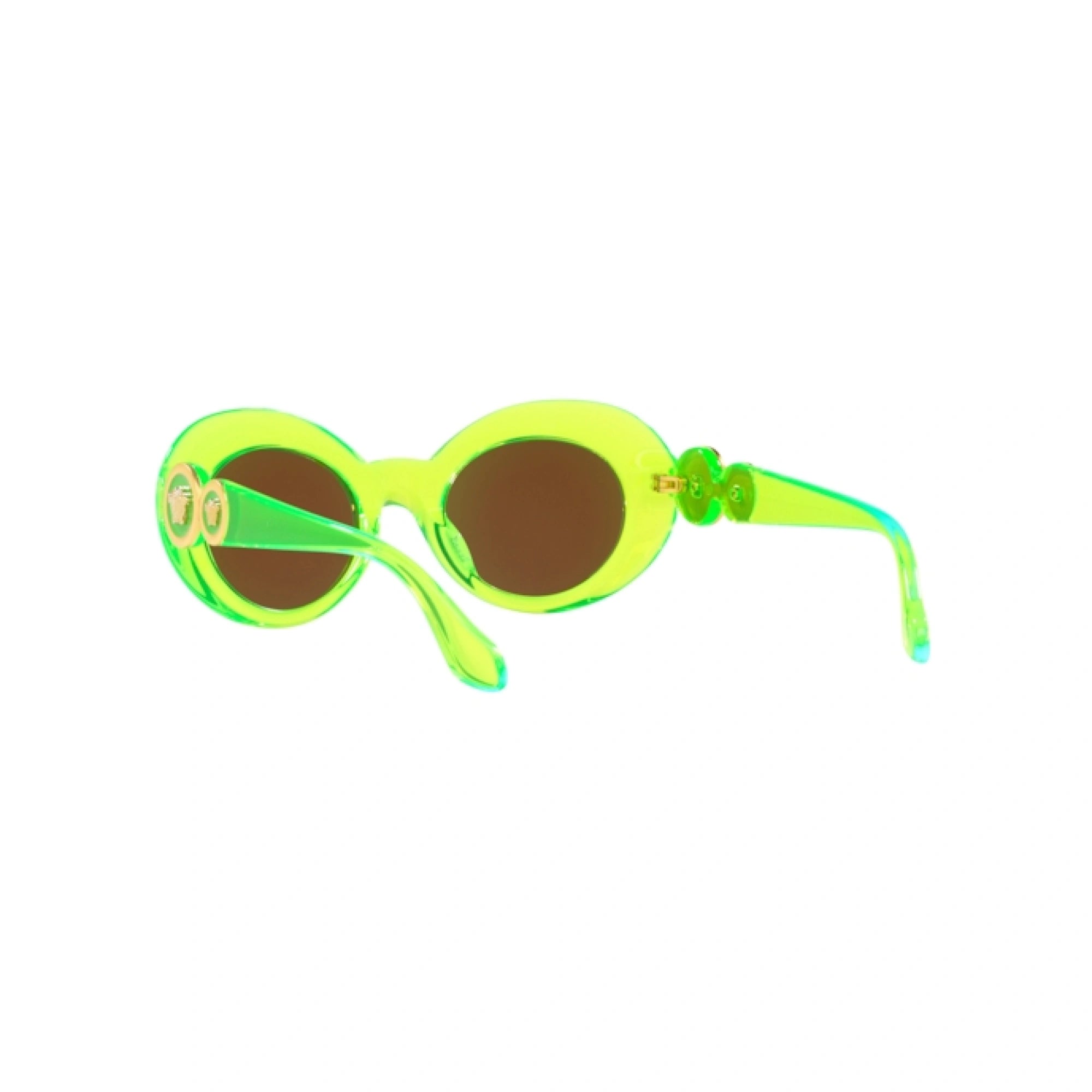 VERSACE VK 4428U - 537125 VERDE FLUO TRASPARENTE | OCCHIALE DA SOLE BAMBINA | CALIBRO 45