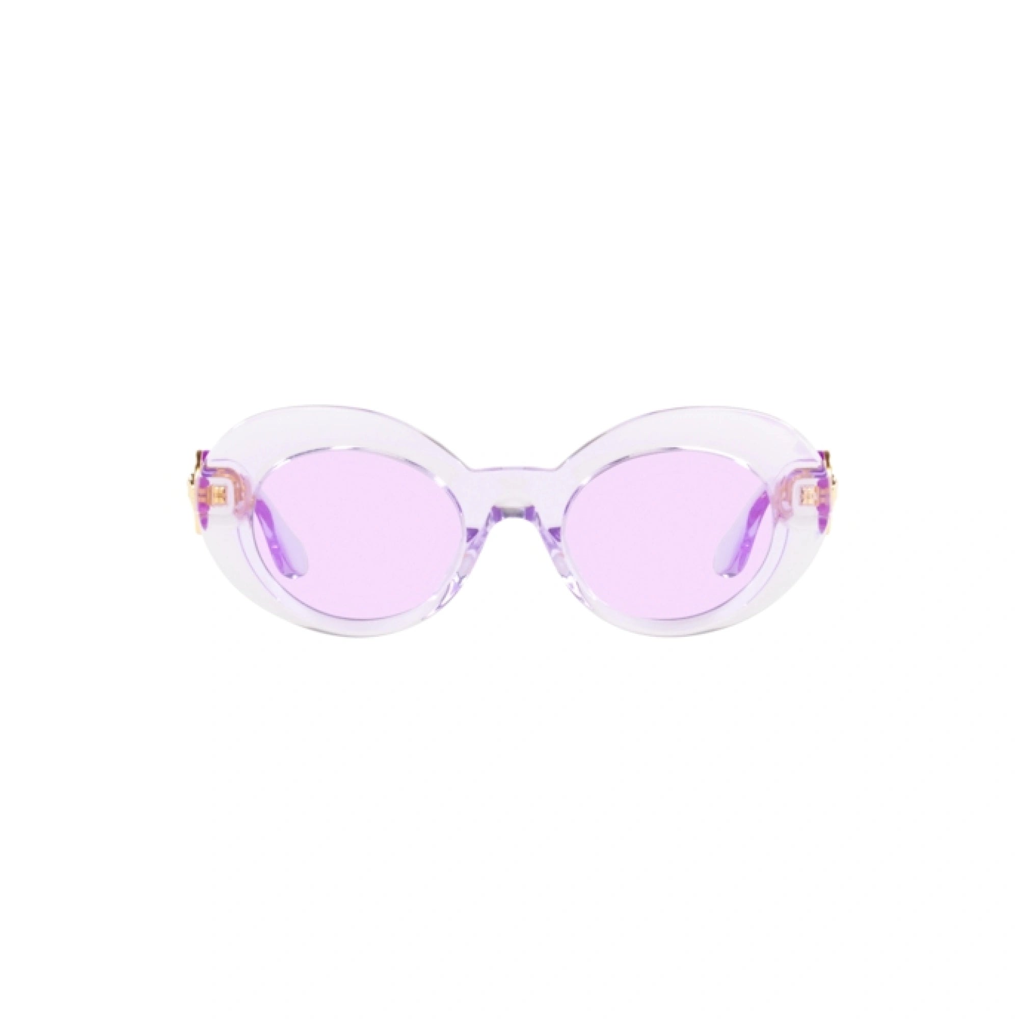 VERSACE VK 4428U - 53721A VIOLA TRASPARENTE | OCCHIALE DA SOLE BAMBINA | CALIBRO 45