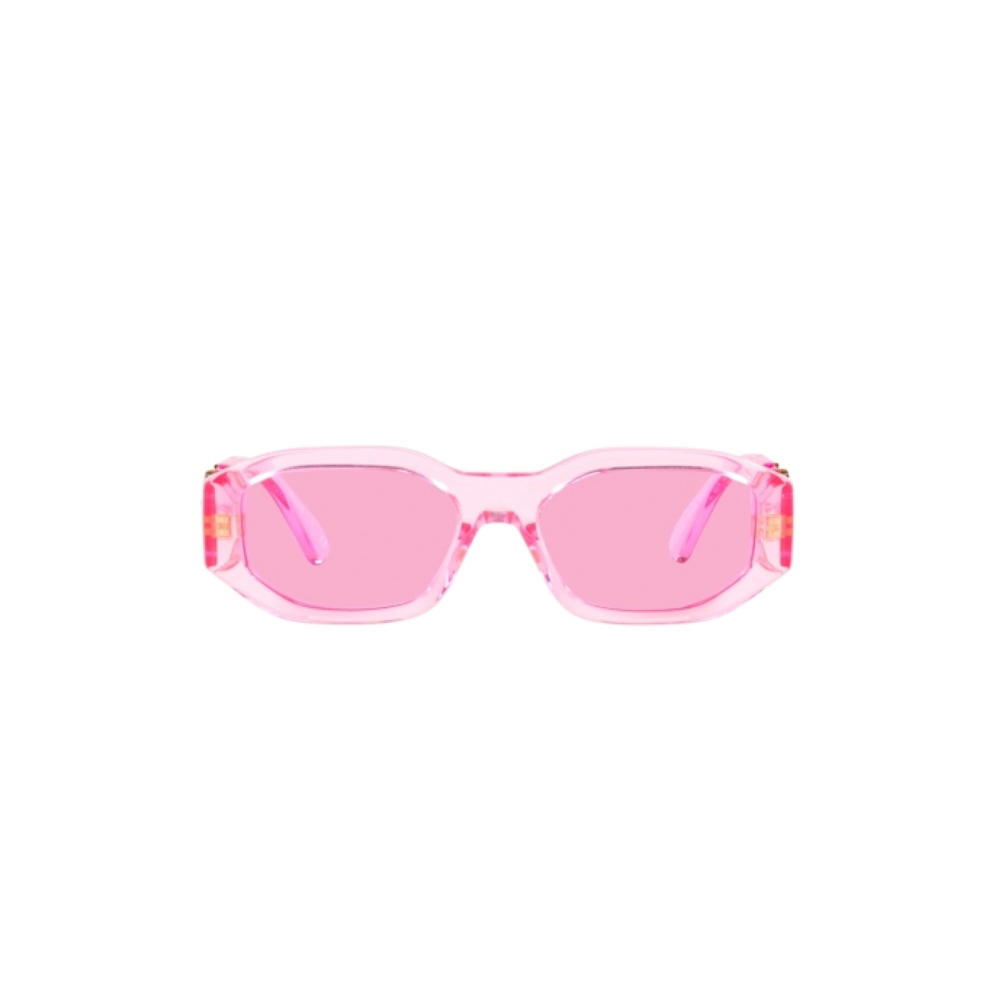 VERSACE VK 4429U - 5370/5 ROSA TRASPARENTE | OCCHIALE DA SOLE BAMBINO UNISEX | CALIBRO 48