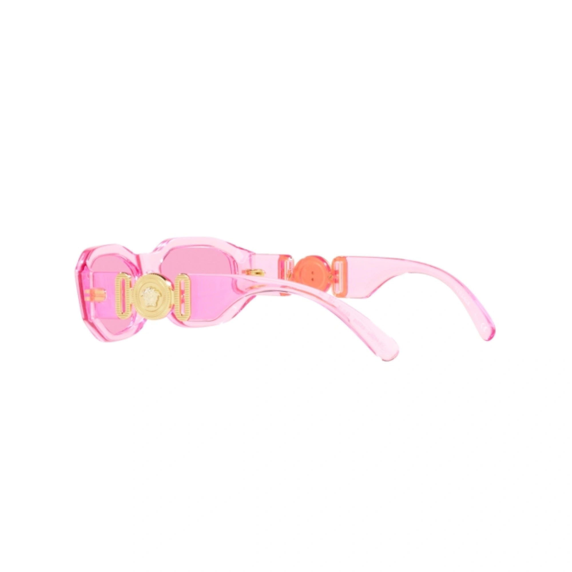 VERSACE VK 4429U - 5370/5 ROSA TRASPARENTE | OCCHIALE DA SOLE BAMBINO UNISEX | CALIBRO 48