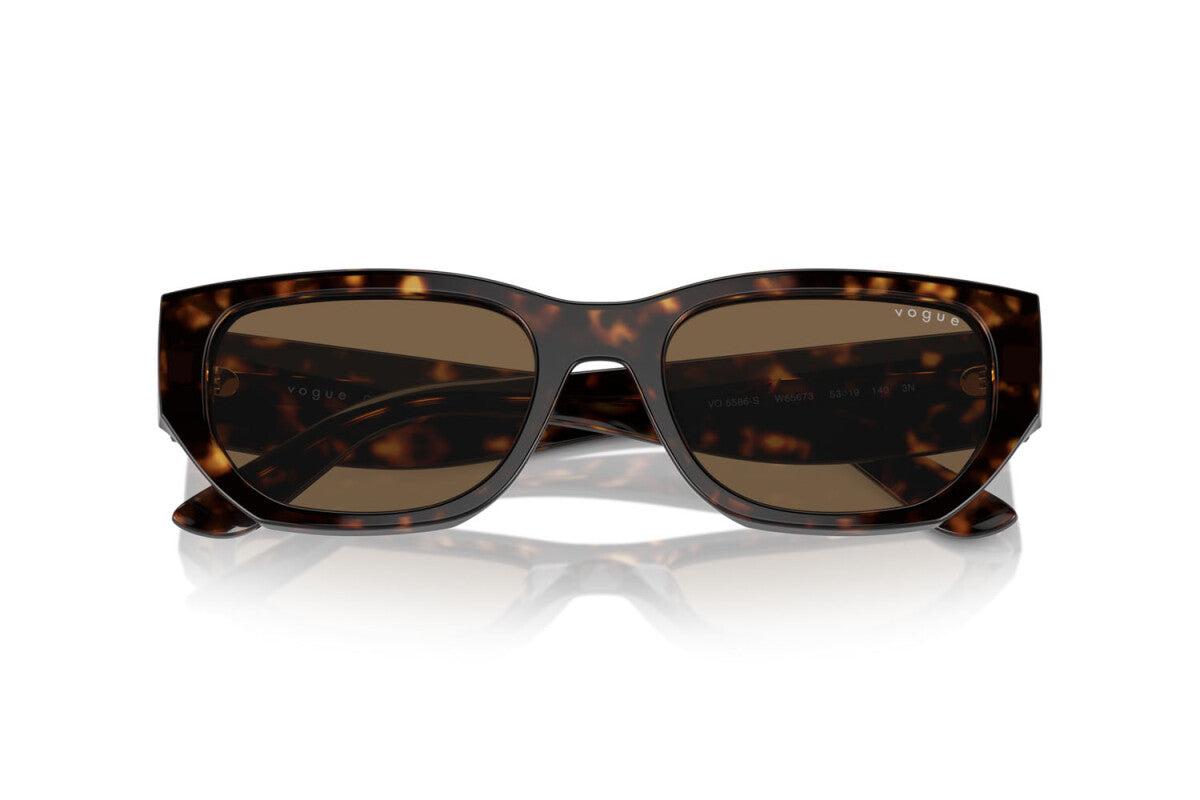 VOGUE - 315014 TARTARUGA ROSA | OCCHIALE DA SOLE DONNA - VO 5586S TAGLIA 58