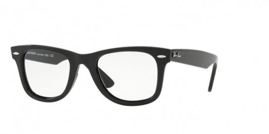 RAY-BAN Wayfarer Ease RX4340V 2000 SHINY BLACK cal 50