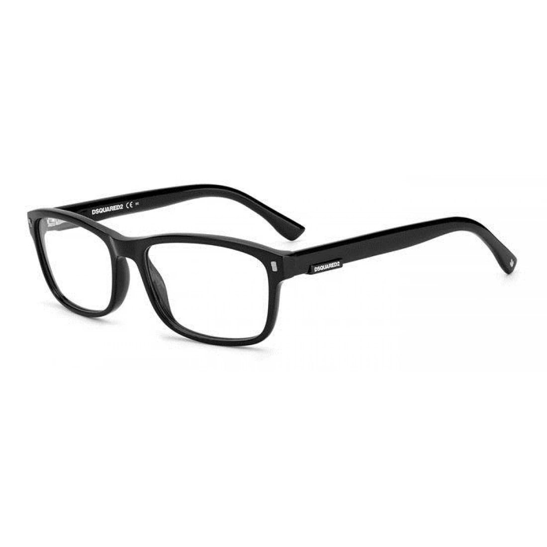 OCCHIALE DA VISTA UOMO DSQUARED2 D2 0009 - 807 NERO CALIBRO 56
