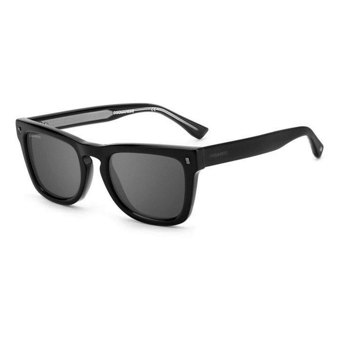 OCCHIALE DA SOLE UOMO DSQUARED2 D2 0013/S - 807 T4 NERO