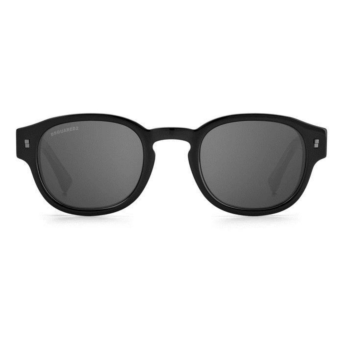 OCCHIALE DA SOLE UOMO DSQUARED2 D2 0014/S - ANS T4 RUTENIO NERO SCURO