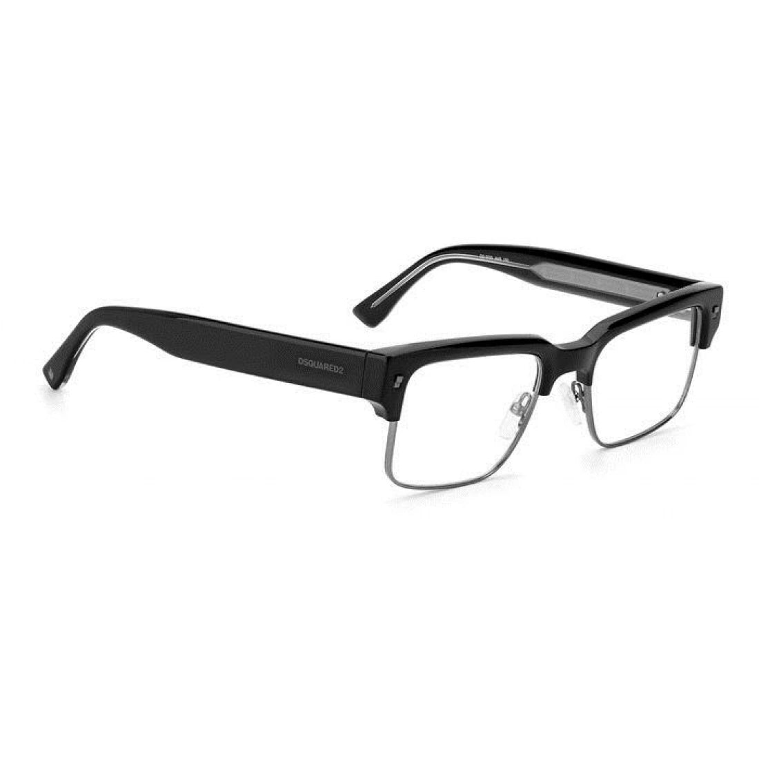OCCHIALE DA VISTA UOMO  Dsquared2 D2 0020 - ANS  Rutenio Nero Scuro CALIBRO 51
