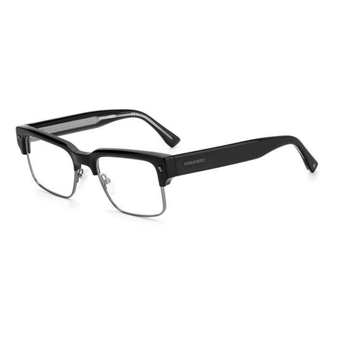 OCCHIALE DA VISTA UOMO  Dsquared2 D2 0020 - ANS  Rutenio Nero Scuro CALIBRO 51