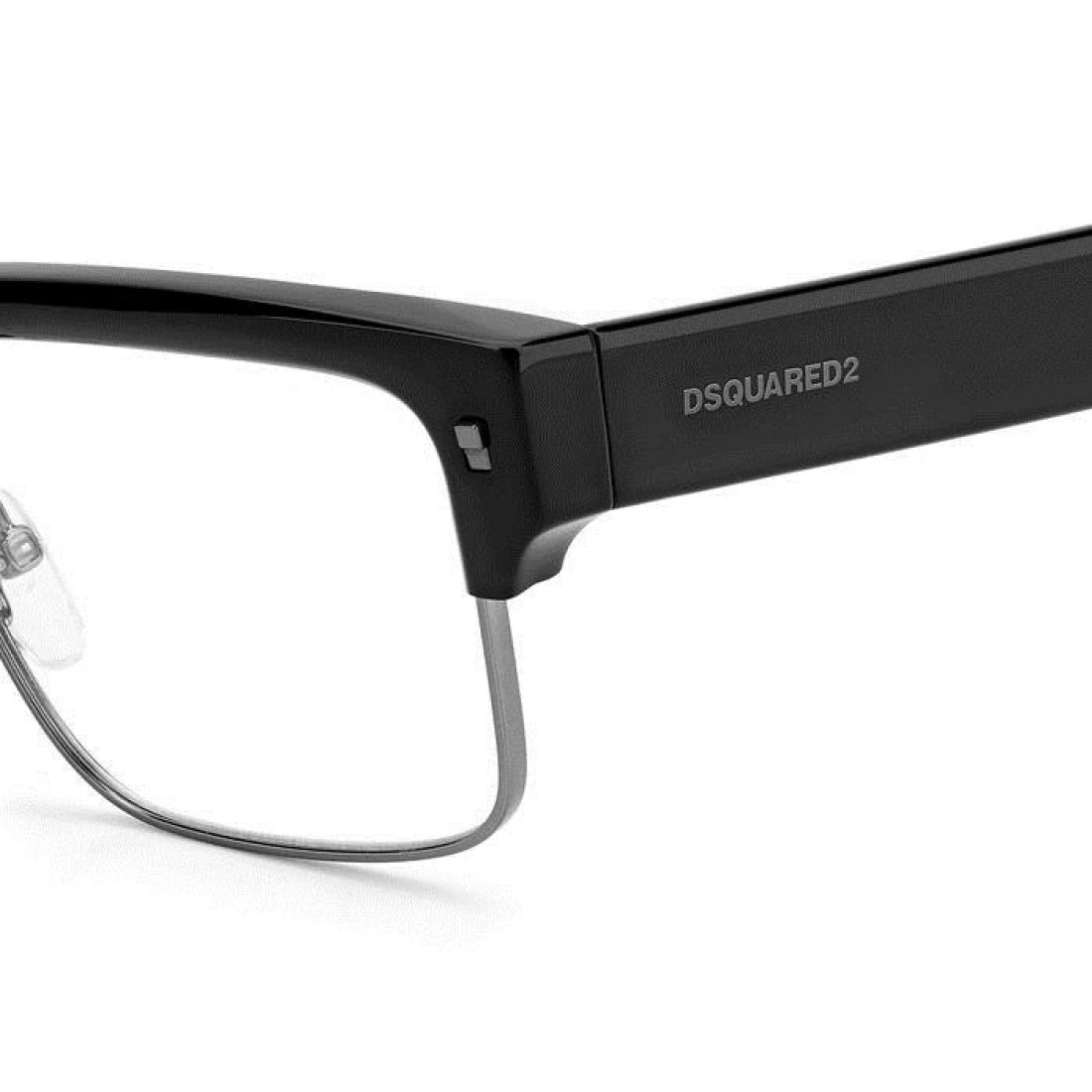 OCCHIALE DA VISTA UOMO  Dsquared2 D2 0020 - ANS  Rutenio Nero Scuro CALIBRO 51