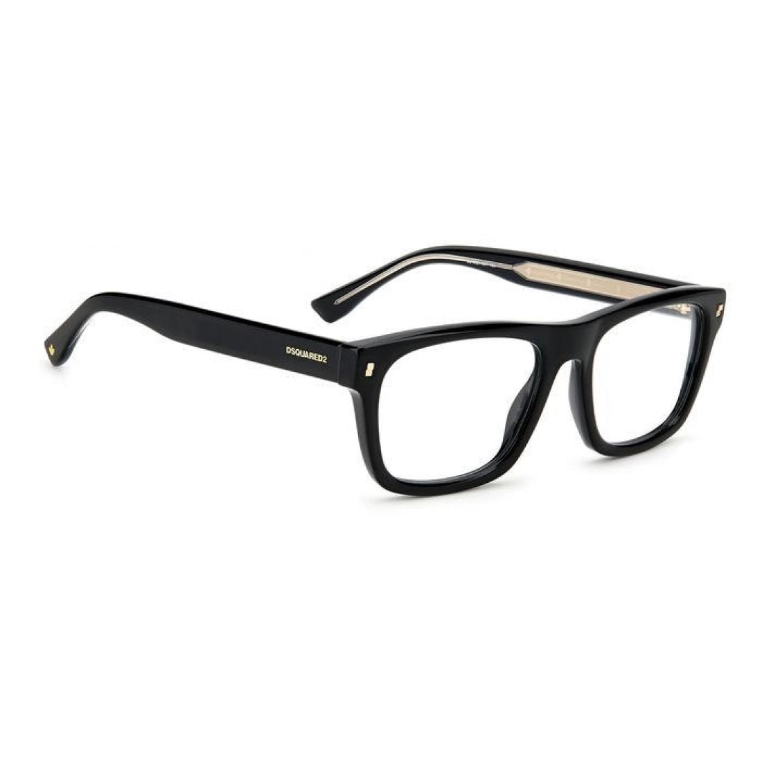 OCCHIALE DA VISTA UOMO DSQUARED2 D2 0021 807 BLACK CALIBRO 54