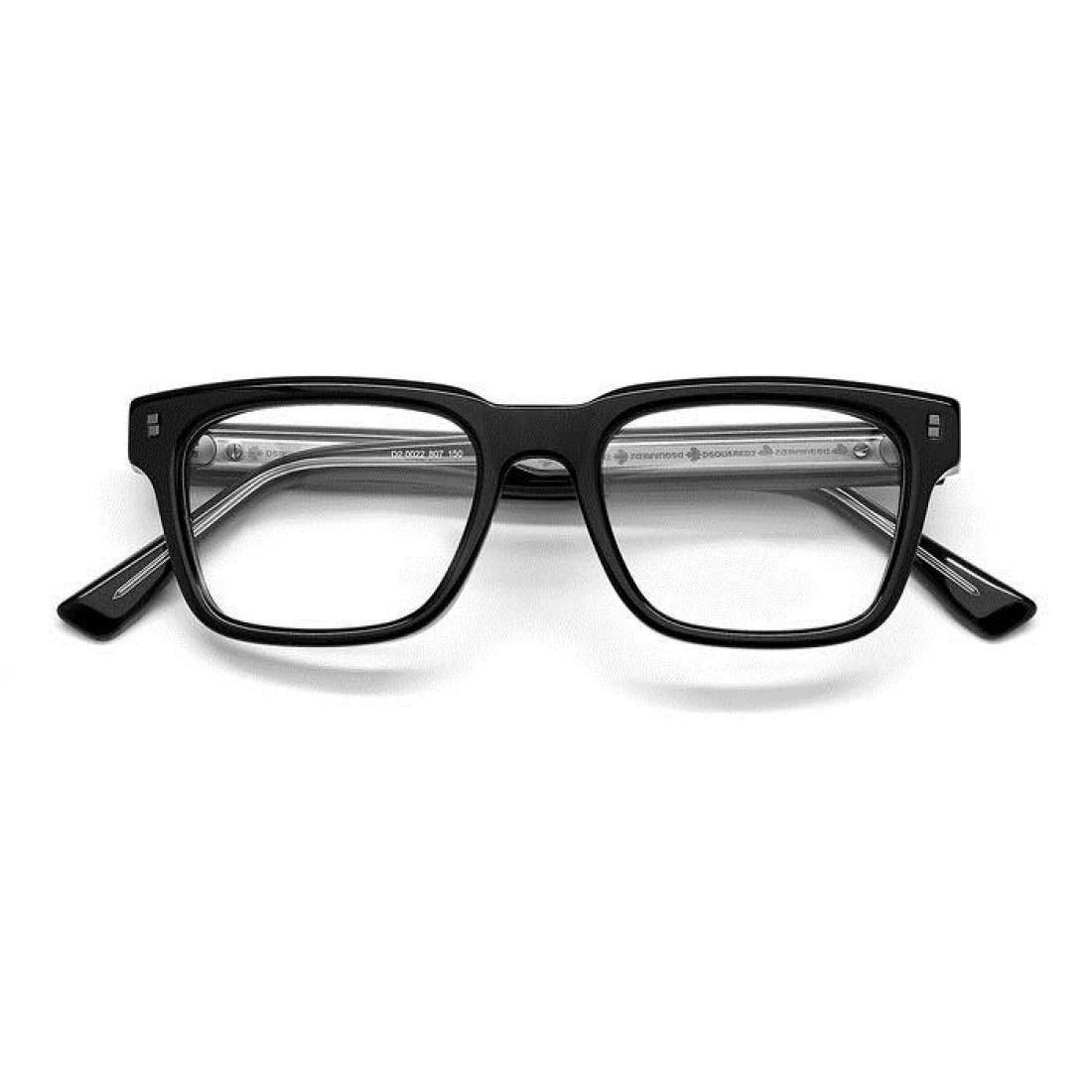 OCCHIALE DA VISTA UOMO DSQUARED2 D2 0022 - 807 NERO