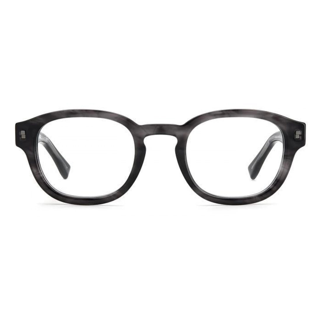MEN'S EYEGLASSES DSQUARED2 D2 0023 - 2W8 GRAY HORN CALIBER 49 