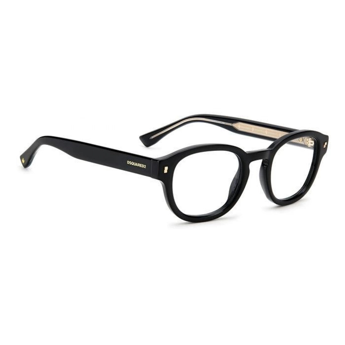 OCCHIALE DA VISTA UOMO DSQUARED2 D2 0023 - 807 BLACK CALIBRO 49