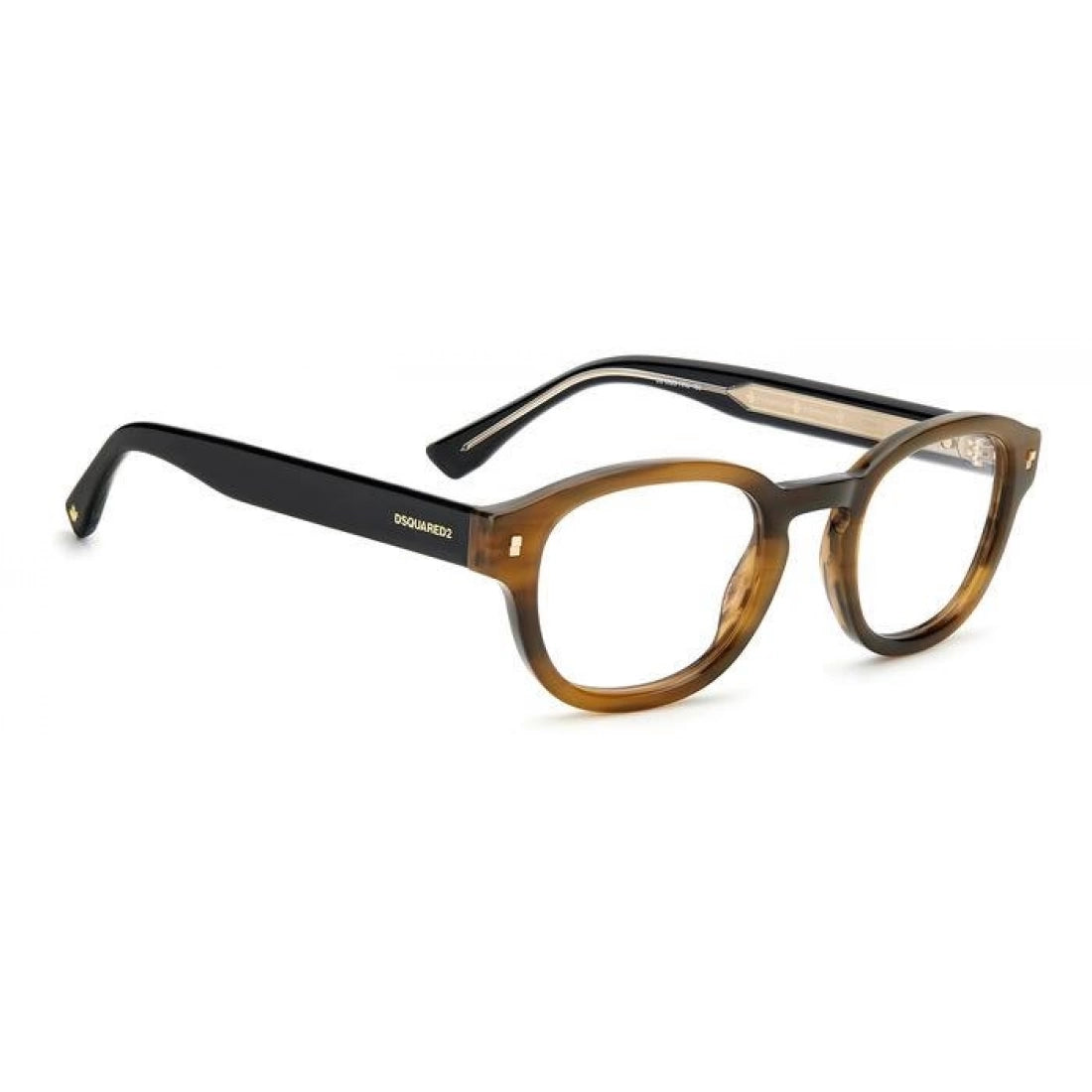 OCCHIALE DA VISTA UOMO DSQUARED2 D2 0023 - HR3 BEIGE HORN CALIBRO 47