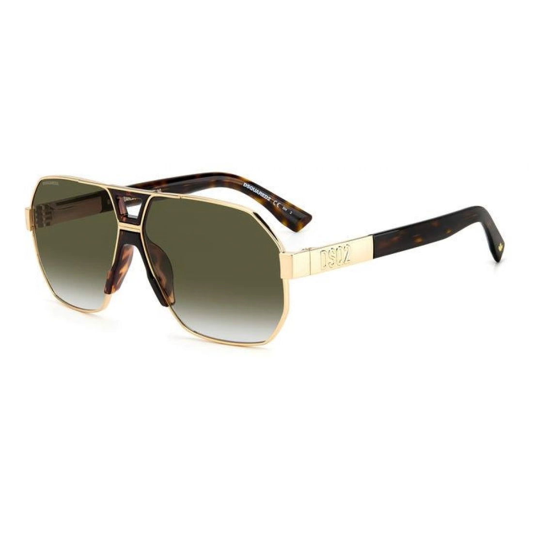 OCCHIALE DA SOLE UOMO DSQUARED2 D2 0028 S 06J 9K L AVANA D ORO Ottica Rosolino s.r.l.s