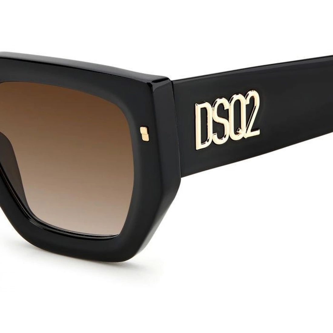 OCCHIALE DA SOLE UNISEX DSQUARED2 D2 0031/S - 2M2 HA ORO NERO