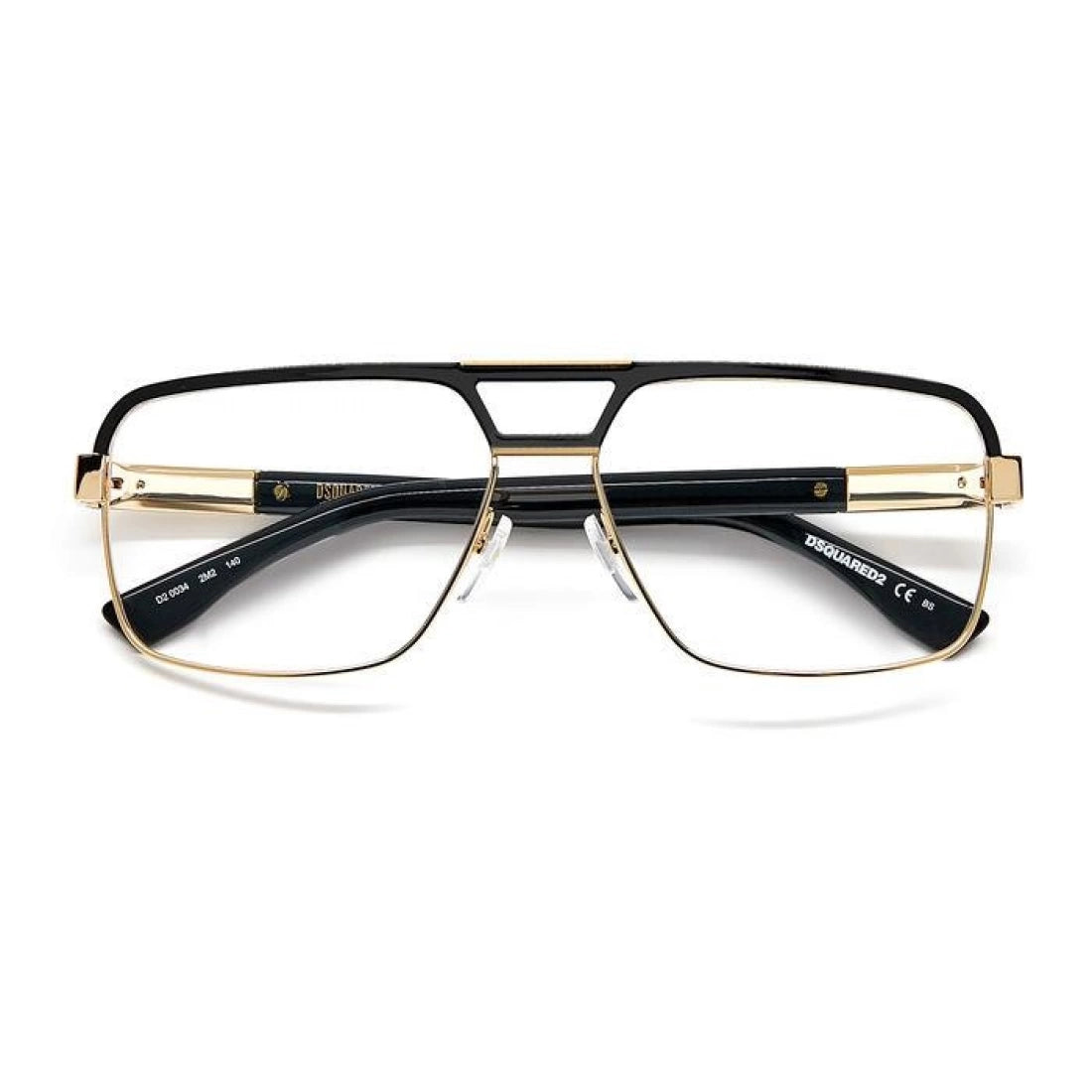OCCHIALE DA VISTA UOMO  Dsquared2 D2 0034 - 2M2  Oro Nero