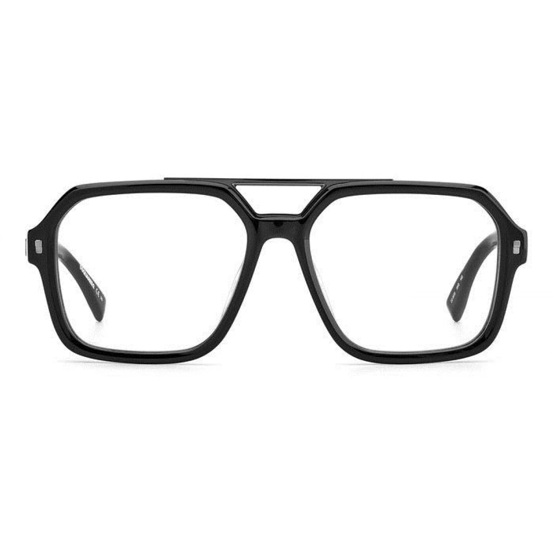 OCCHIALE DA VISTA UOMO DSQUARED2 D2 0035 - ANS RUTENIO NERO SCURO