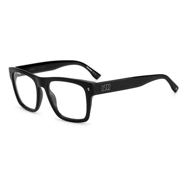MEN'S EYEGLASSES DSQUARED2 D2 0037 - ANS DARK BLACK RUTHENIUM 