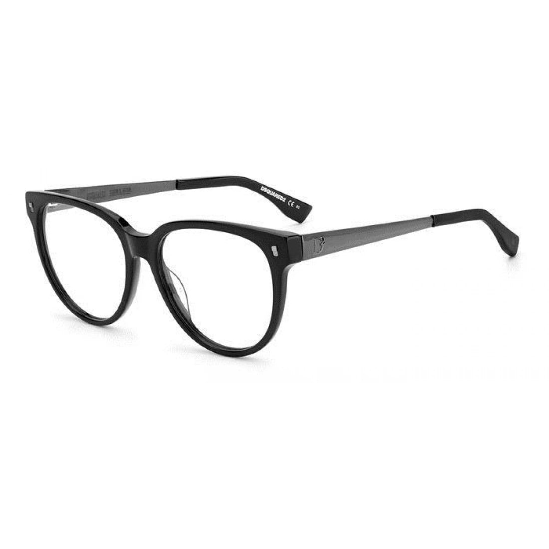 OCCHIALE DA VISTA DONNA DSQUARED2 D2 0042 - ANS RUTENIO NERO SCURO