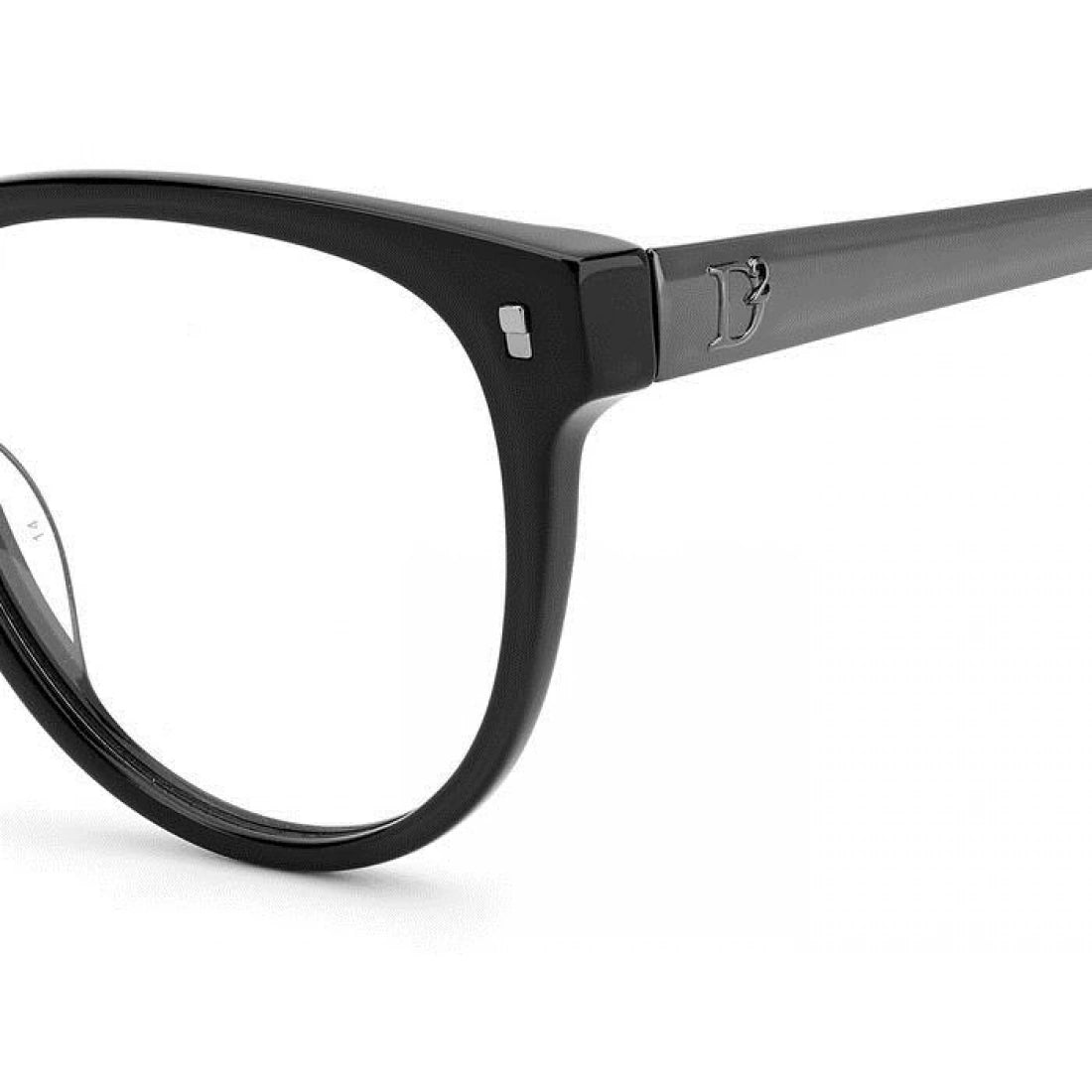 OCCHIALE DA VISTA DONNA DSQUARED2 D2 0042 - ANS RUTENIO NERO SCURO