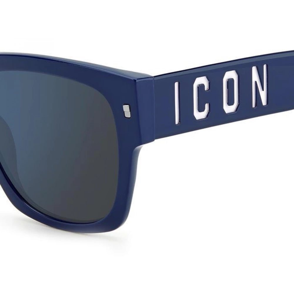 OCCHIALE DA SOLE UOMO DSQUARED2 ICON 0004/S - 0JU XT BLU BIANCO