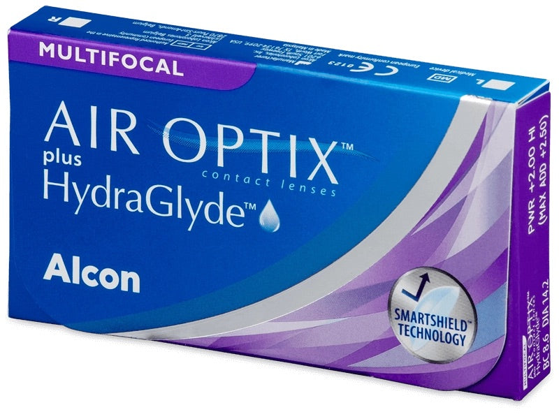 Air Optix plus HydraGlyde Multifocal (6 lenti)
