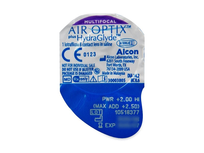 Air Optix plus HydraGlyde Multifocal (3 lenti)