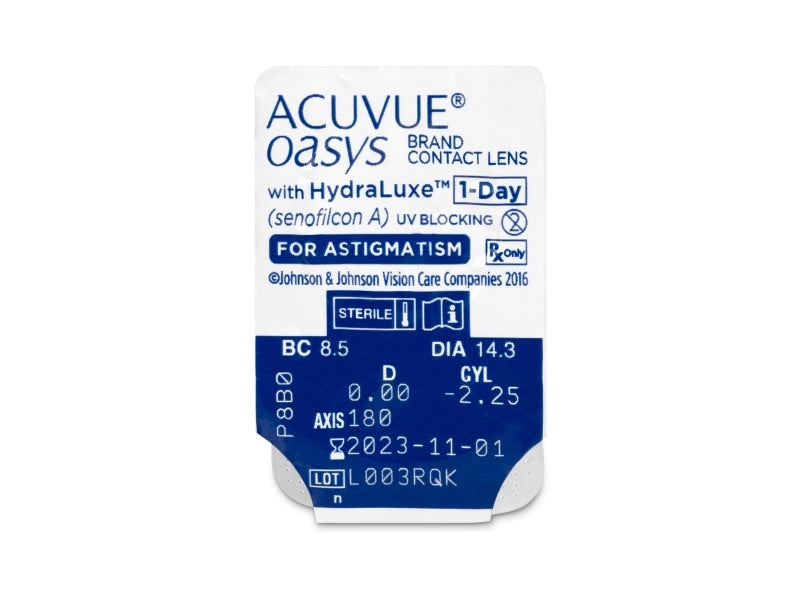 Acuvue Oasys 1-Day with HydraLuxe for Astigmatism (30 lenti)