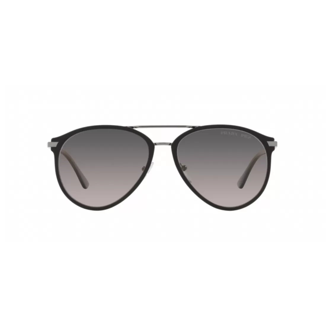 OCCHIALE DA SOLE UOMO PRADA PR 51WS - 02G09G NERO OPACO CANNA DI FUCILE