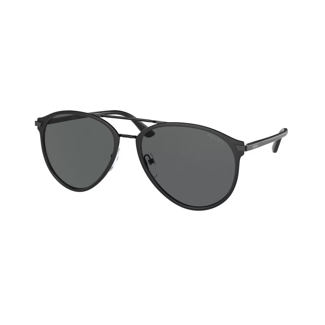 OCCHIALE DA SOLE UOMO PRADA PR 51WS - 07F731 NERO OPACO NERO