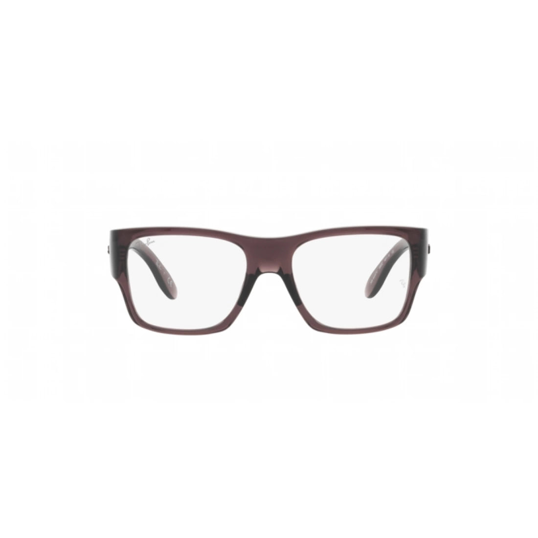UNISEX CHILDREN'S EYEGLASSES RAY-BAN JUNIOR RY 9287V - 3902 DARK BROWN TRANSPARENT SIZE 48 
