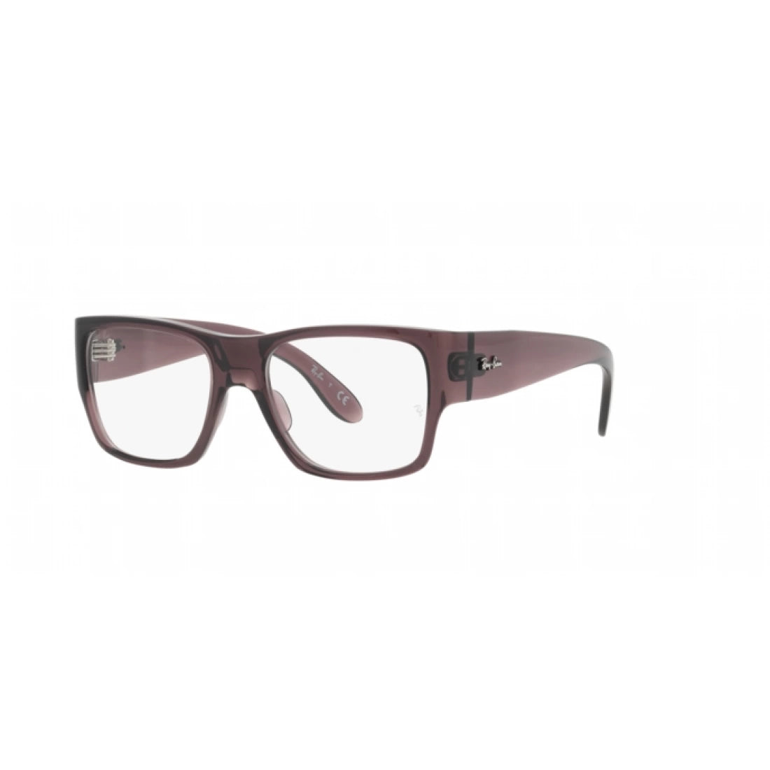 UNISEX CHILDREN'S EYEGLASSES RAY-BAN JUNIOR RY 9287V - 3902 DARK BROWN TRANSPARENT SIZE 48 