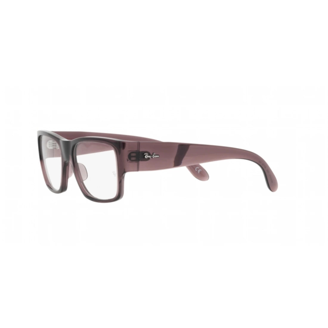 UNISEX CHILDREN'S EYEGLASSES RAY-BAN JUNIOR RY 9287V - 3902 DARK BROWN TRANSPARENT CALIBER 51 
