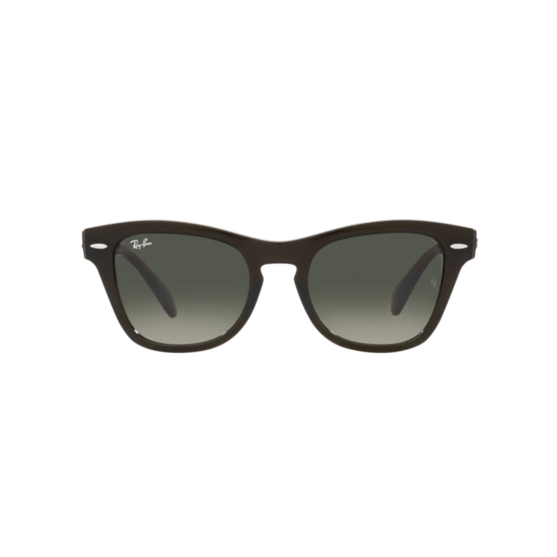 OCCHIALE DA SOLE UNISEX RAY-BAN RB 0707S - 664271 VERDE OLIVA TRASPARENTE CALIBRO 50